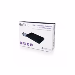 Ewent EW7030 Boîtier de disques de stockage Boîtier HDD Noir 2.5" - Vue supplémentaire 5