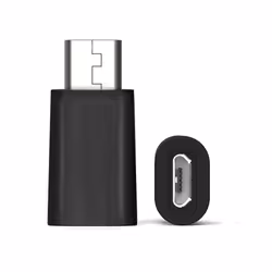 Ewent EW-100517-000-N-P, USB 3.1 C, USB 2.0 Micro, Noir, Argent