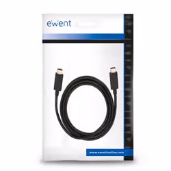 Ewent EC1045 câble USB 1 m USB 3.2 Gen 2 (3.1 Gen 2) USB C Noir