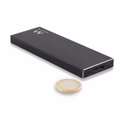Ewent EW7023 Boîtier de disques de stockage Enceinte ssd Noir M.2