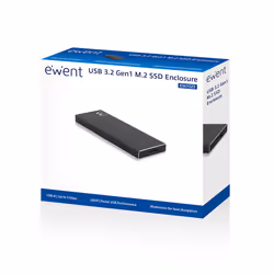 Ewent EW7023 Boîtier de disques de stockage Enceinte ssd Noir M.2 - Vue supplémentaire 4