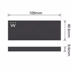 Ewent EW7023 Boîtier de disques de stockage Enceinte ssd Noir M.2 - Vue supplémentaire 5