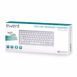 Ewent EW3160 clavier pour tablette Argent, Blanc Bluetooth Italien - Vue supplémentaire 4