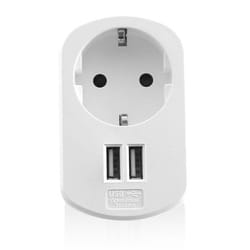 Ewent EW1211 chargeur d'appareils mobiles Smartphone, Tablette Blanc Secteur Intérieure