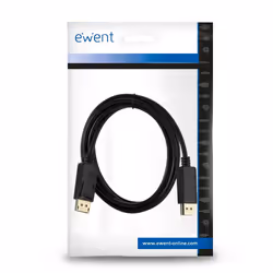 Ewent EC1400 câble DisplayPort 1 m Noir
