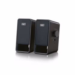 Ewent EW3504, 2.0 canaux, Avec fil, 6 W, 200 - 20000 Hz, Noir