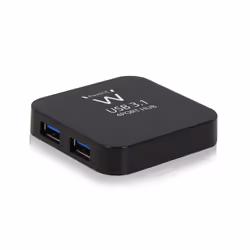 Ewent EW1134, USB 3.2 Gen 2 (3.1 Gen 2) Type-A, USB 3.2 Gen 1 (3.1 Gen 1) Type-A, 5000 Mbit/s, Noir, 0,525 m, USB