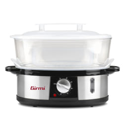 Girmi VP26 cuiseur vapeur 3 Nombre de paniers Pose libre 750 W Noir, Argent