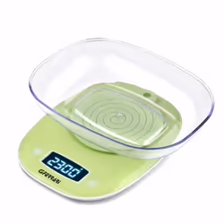 G3 Ferrari Wendy, Balance de ménage électronique, 5 kg, 1 g, Vert, Comptoir, Rectangle