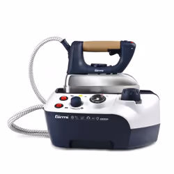 Girmi SS65, 850 W, 3,5 bar, 1 L, 60 g/min, Bleu, Acier inoxydable, Blanc, 1350 W