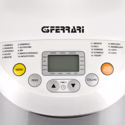 G3 Ferrari G10078 machine à pain 550 W Acier inoxydable, Blanc