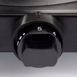 Girmi PE36 Noir Comptoir Plaque scellée 2 zone(s) - Vue supplémentaire 4