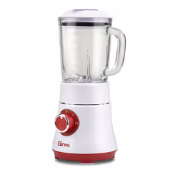 Girmi FR23 0,6 L Mélangeur de table 300 W Rouge, Transparent, Blanc