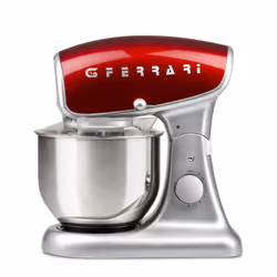 G3 Ferrari Pastaio Deluxe Robot mixer 1200 W Rouge, Argent