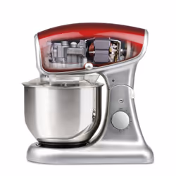 G3 Ferrari Pastaio Deluxe Robot mixer 1200 W Rouge, Argent