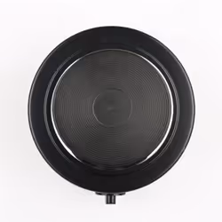 Girmi PE16 Noir Comptoir Plaque scellée 1 zone(s)