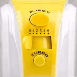 Girmi SB02 Batteur à main 170 W Blanc, Jaune