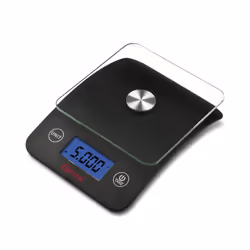 Girmi PS25, Balance de ménage électronique, 5 kg, 1 g, Noir, Comptoir, Tactile