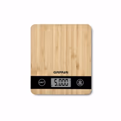 G3 Ferrari Natura Bois Comptoir Rectangle Balance de ménage électronique