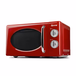 Girmi FM21, Sur toute la gamme, Micro-onde combiné, 20 L, 700 W, Rotatif, Rouge