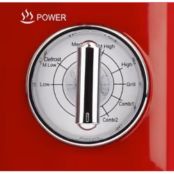 Girmi FM21 Sur toute la gamme Micro-onde combiné 20 L 700 W Rouge - Vue supplémentaire 4