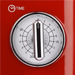 Girmi FM21 Sur toute la gamme Micro-onde combiné 20 L 700 W Rouge - Vue supplémentaire 7