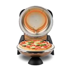 G3 Ferrari Delizia Machine et four à pizzas 1 pizza(s) 1200 W Noir, Bronze