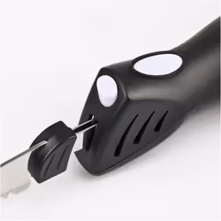 Girmi CT10 couteau électrique 45 W Noir, Acier inoxydable