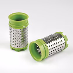 Girmi GT0203 Râpe électrique et spiraliseur Plastique Vert, Blanc