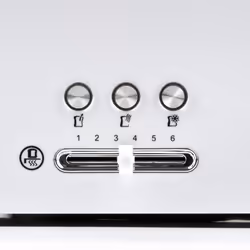 Girmi TP91 6 4 part(s) 1630 W Blanc