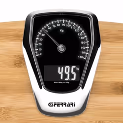 G3 Ferrari Formula Elegance Ovale Bambou, Bois Pèse-personne électronique