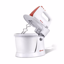 Girmi SB82, Robot mixer, Rouge, Blanc, Batteur, Pétrisseur, Mélange, 3 L, Boutons, Foie, 400 W