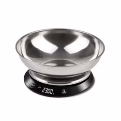 Girmi PS84, Balance de ménage électronique, 5 kg, 1 g, Noir, Acier inoxydable, Acier inoxydable, Comptoir