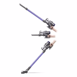 G3 Ferrari Stardust 22V Aspirateur-balai 2 en 1 Batterie Sec HEPA Sans sac 0,8 L 120 W Noir, Violet 2 Ah - Vue supplémentaire 3