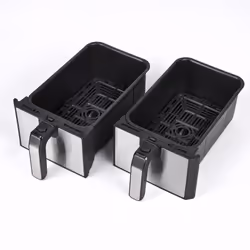 G3 Ferrari G10150 Friteuse à air chaud Double 8L 1700W Noir, Inox - Vue supplémentaire 4