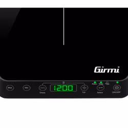 Girmi PI04 Noir Comptoir 27.5 cm Plaque avec zone à induction 1 zone(s)