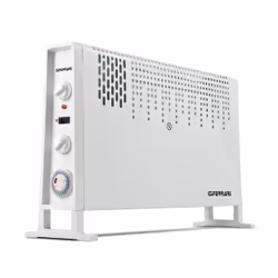 G3 Ferrari G60025, Chauffage électrique à convecteur, 24 h, Intérieure, Sol, Blanc, Rotatif