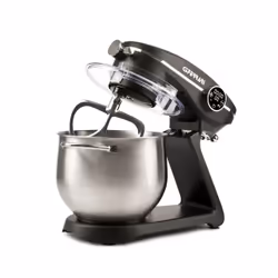 G3 Ferrari G20137, Robot mixer, Noir, Acier inoxydable, Batteur, Pétrisseur, Mélange, 8 L, Tactile, Métal