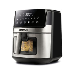G3 Ferrari Friggisano Visual Unique 6,5 L Autonome 1700 W Friteuse d’air chaud Noir, Argent
