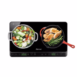 Girmi PI51 Noir Comptoir 56 cm Plaque avec zone à induction 2 zone(s)
