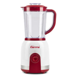 Girmi FR27 blender Mélangeur de table 350 W Rouge, Transparent, Blanc