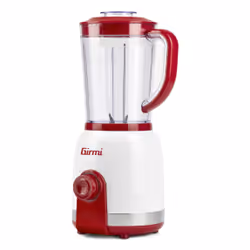 Girmi FR27 blender Mélangeur de table 350 W Rouge, Transparent, Blanc