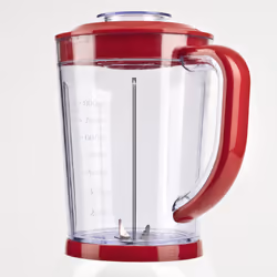 Girmi FR27 blender Mélangeur de table 350 W Rouge, Transparent, Blanc