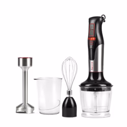 Girmi MX1601, Mixeur de cuisine, 800 W, Noir, Acier inoxydable, Transparent