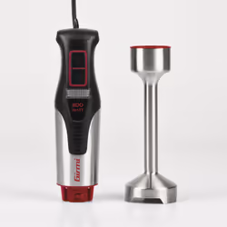 Girmi MX1601 Mixeur de cuisine 800 W Noir, Acier inoxydable, Transparent