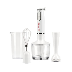 Girmi MX1601 blender Mixeur de cuisine 400 W Acier inoxydable, Transparent, Blanc