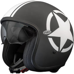 Premier Vintage Star Casque jet, noir, taille S pour Hommes