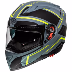 Premier Vyrus ND Y Grey BM Casque, gris, taille XL pour Hommes