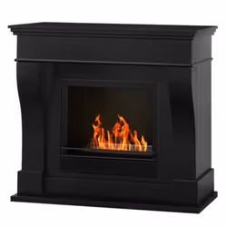 DIVINA FIRE WASHINGTON, Cheminée autonome, Bioéthanol, Noir, Intérieure, 4,5 - 5 h, 1,8 L