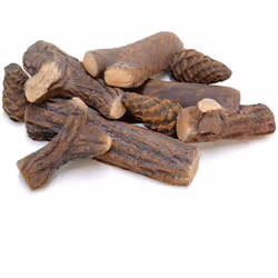 DIVINA FIRE Bois décoratif Ensemble de 9 bûches décoratives en bois En céramique pressée Convient aux poêles et cheminées bio